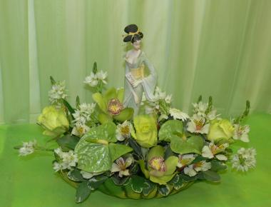 Экзотическая композиция для девушки «Гейша»