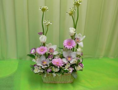 Композиция из цветов «Вертикаль»