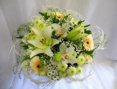 Букет на день рождение «Белый танец»