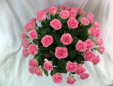 Букет для любимой «51 розовая роза»
