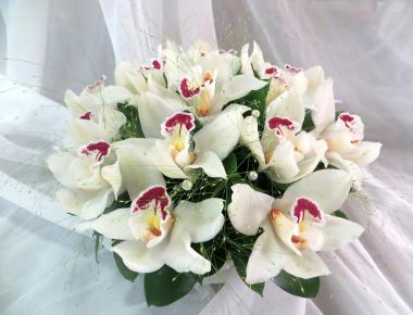 Букет невесты с орхидеей «Цвет любви»