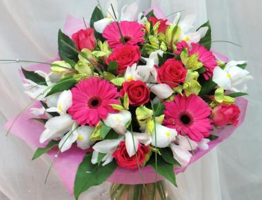 Букет на день рождения «Стильная»