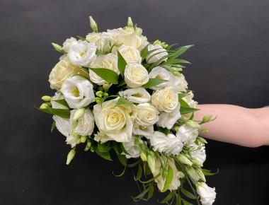 Букет невесты из роз «Кристина рада»
