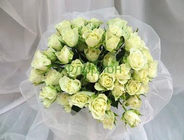 Букет невесты из роз «Белые розы»