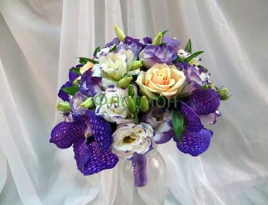 Букет невесты с орхидеей «Лера»