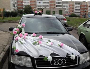 Цветы для украшения машины «Розолина»