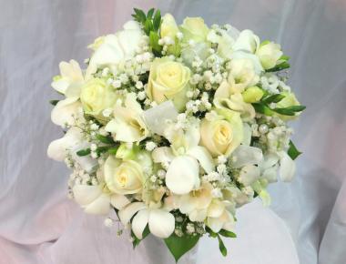 Букет невесты из роз «Светлый день»