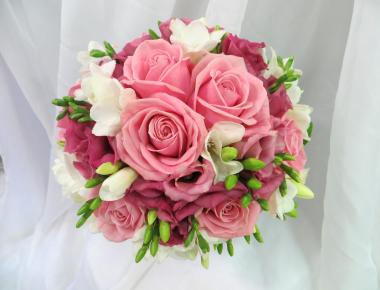 Букет невесты из живых цветов «Ласковый»
