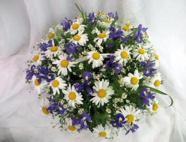 Букет на день рождения «Летние облако»