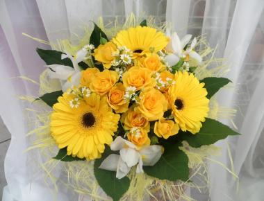 Букет цветов «Солнце в цветах»