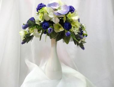 Композиция «Ванда в вазе 1» из искусственный цветов