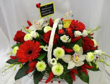 Корзина на юбилей «Прекрасная Маркевна»