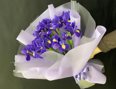 Букет цветов «Синий вечер»