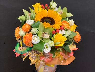 Цветы на день учителя «Сентябрь ты прекрасен»