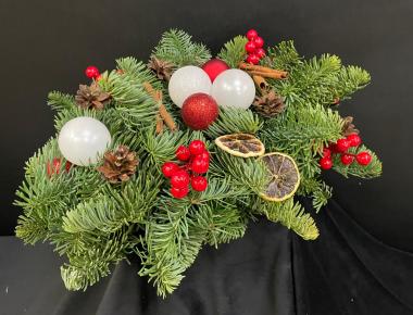 «Солнышко мелькнуло» Новогодняя композиция из нобилиса 