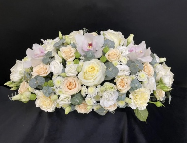 Композиция из живых цветов «Флагман офиса №2» 