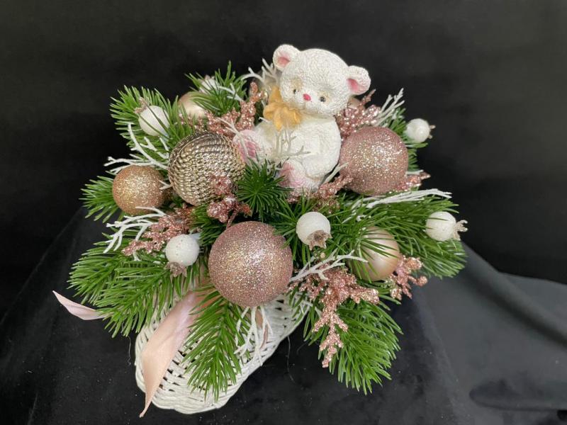 Новогодняя композиция Хранитель леса