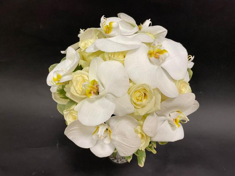 Букет невесты с орхидеями Лучшей день