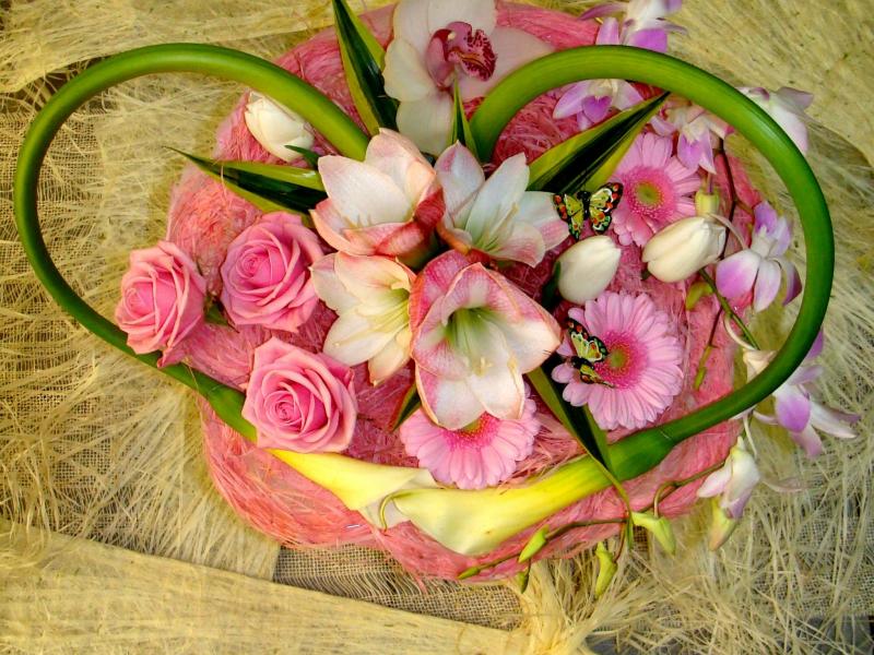 Цветы на 14 февраля Романтика