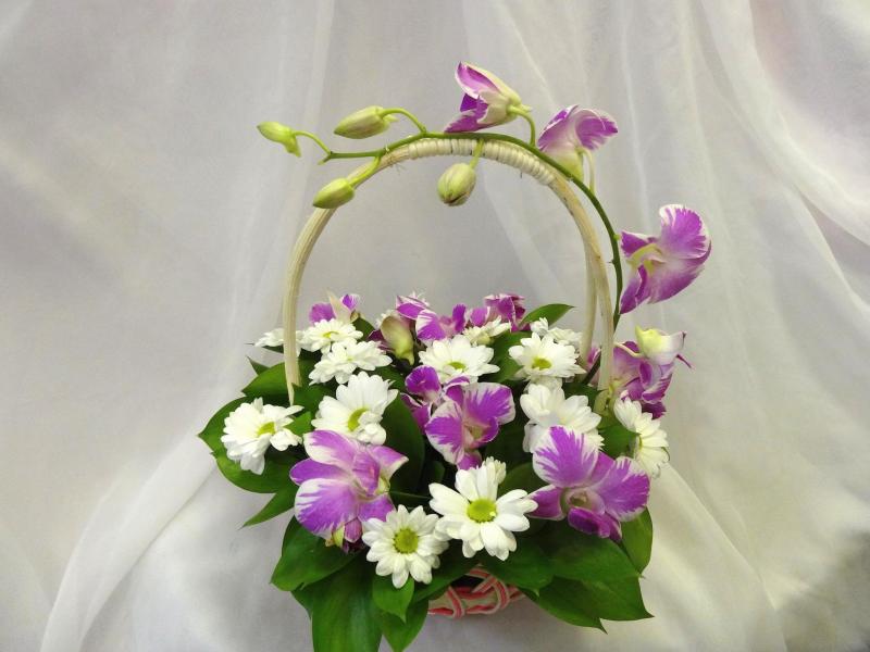 Корзина Радужная