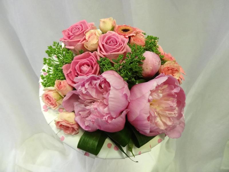 Букет цветов Розовый день