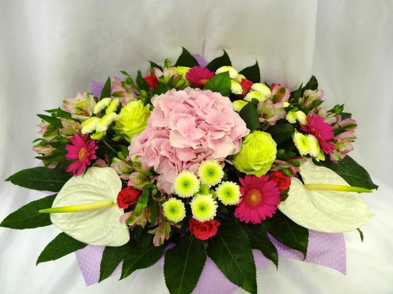 Букет цветов Гортензия