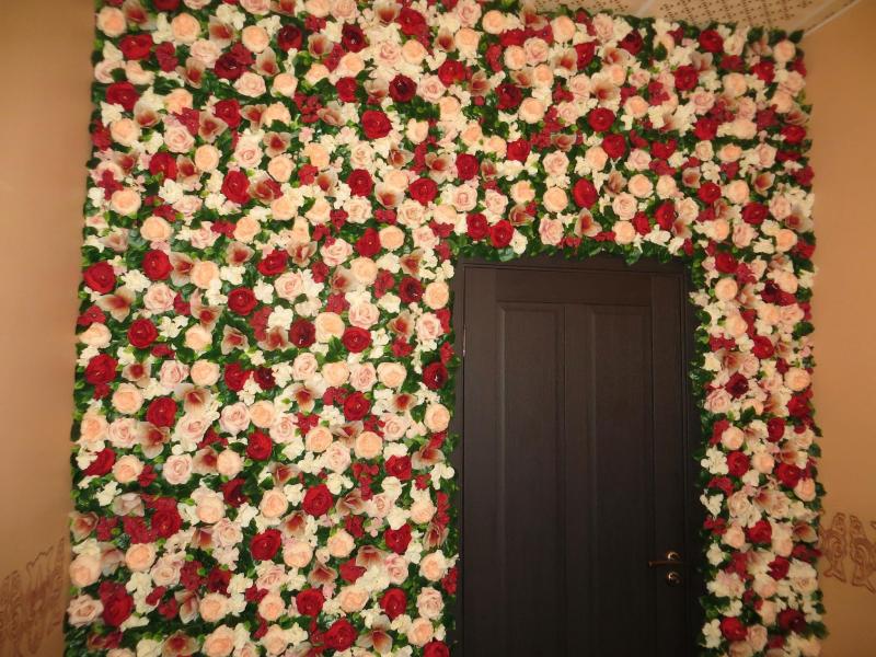 Стена из искусственных цветов Тайская (В)