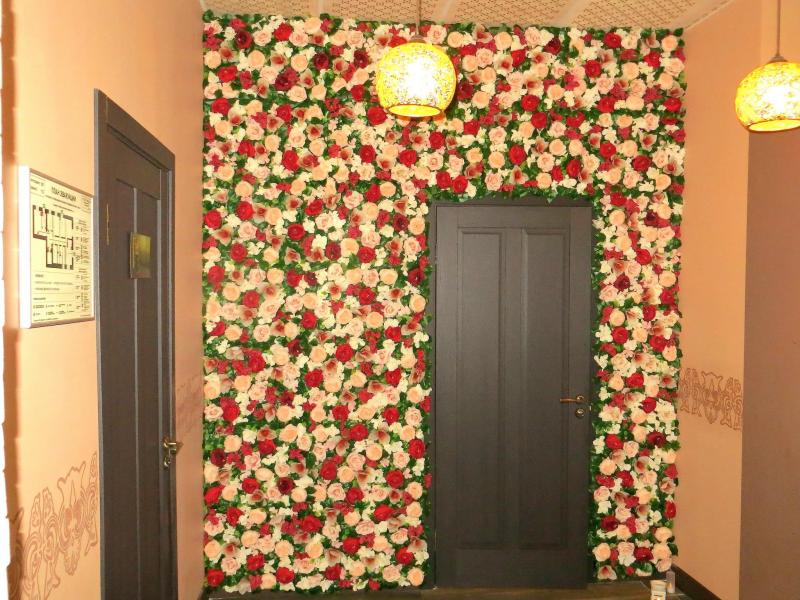 Стена из искусственных цветов Тайская (А)
