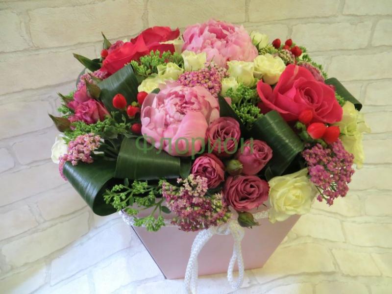 Цветы на день рождения Яркий день