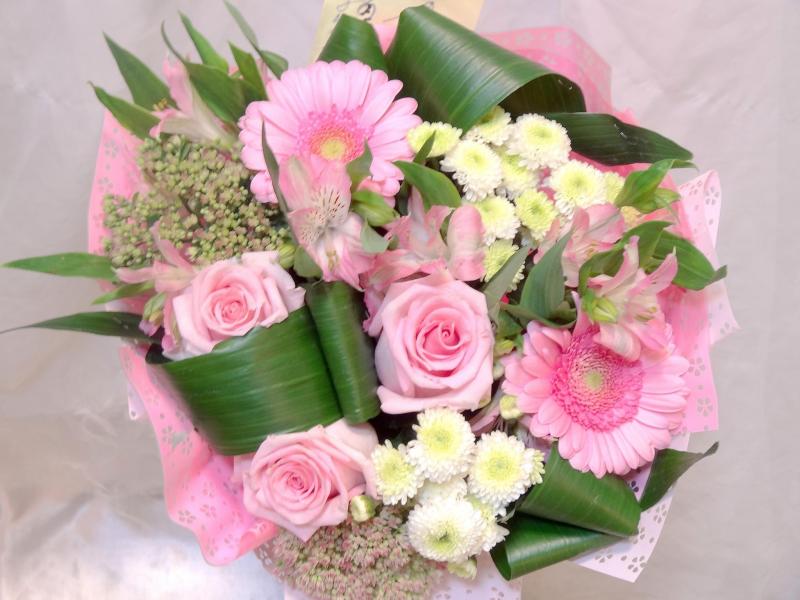 Букет цветов Улыбка фламинго