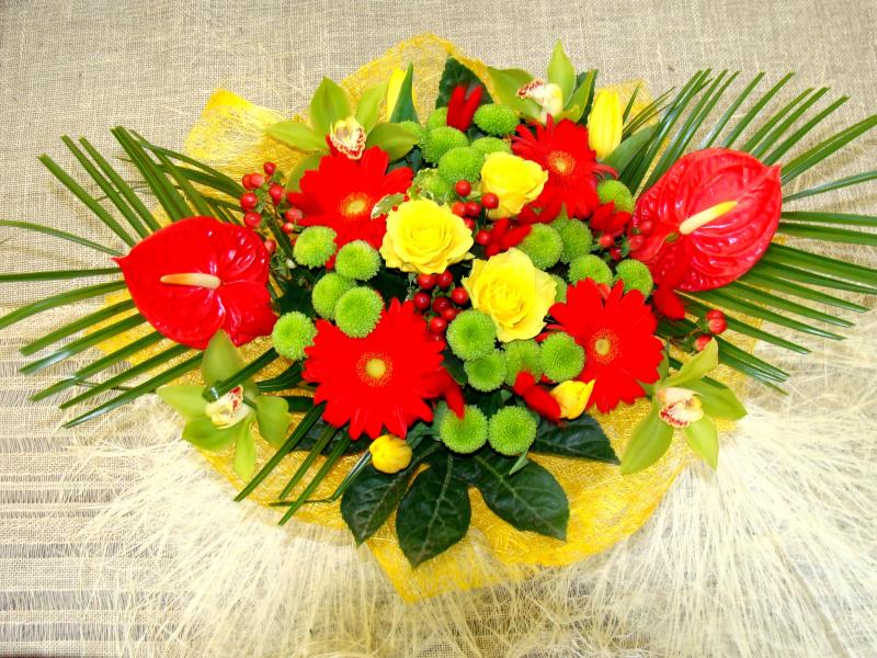 Букет цветов Молния