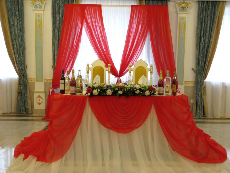 Свадьба. Задник Кавказский дворик (А)