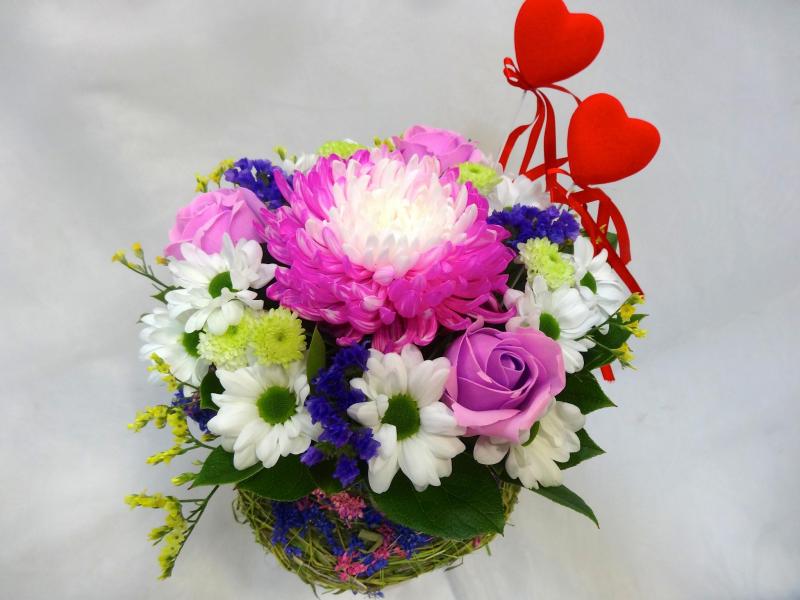 Цветы на 14 февраля Пленительная любовь