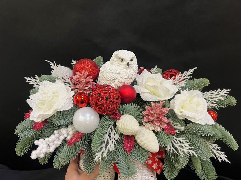 Новогодняя композиция Зимние тропы