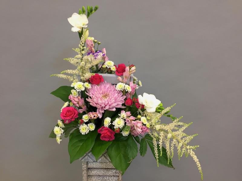 Композиция из цветов Грани мысли