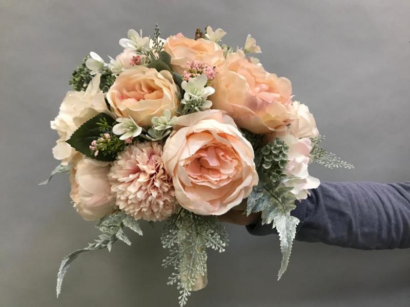 Неувядаемый Букет невесты из искусственных цветов