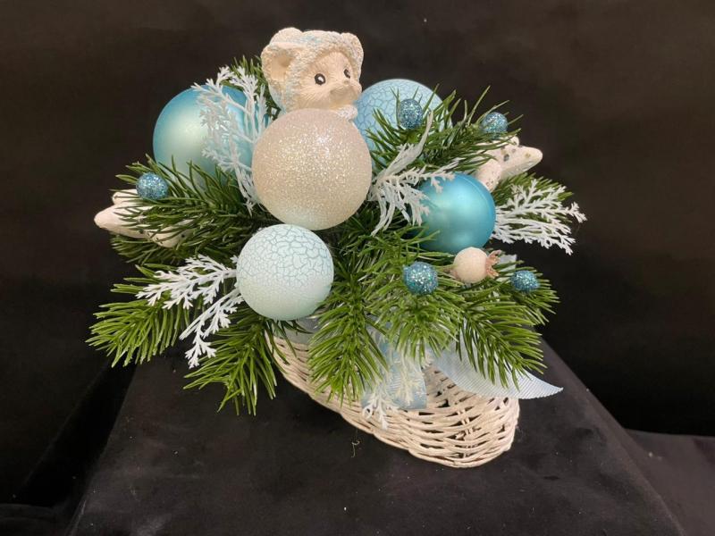 Новогодняя композиция Уютный ночлег