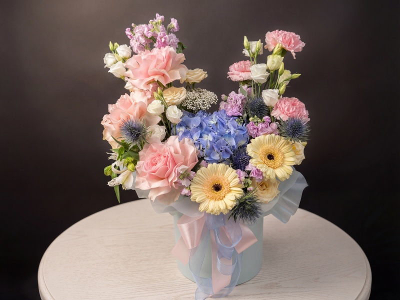 Навсегда Цветы в коробке