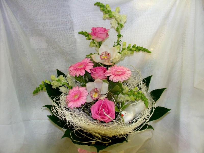 Букет из цветов Розовая нежность 1