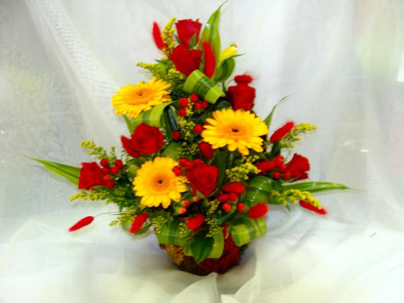 Композиция из цветов Калифорния