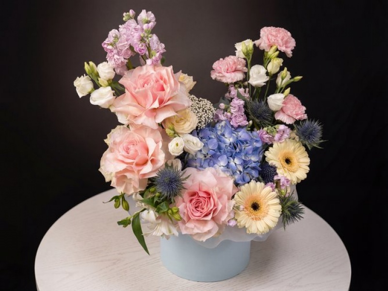 Навсегда Цветы в коробке