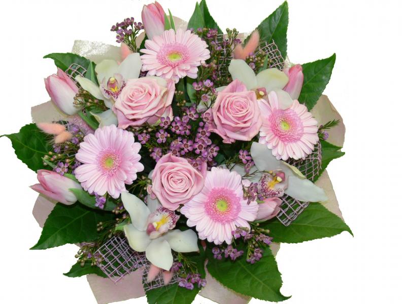 Букет цветов Пинк