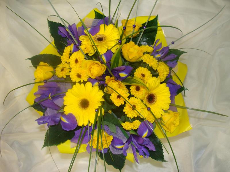 Букет цветов Солнечный зайчик