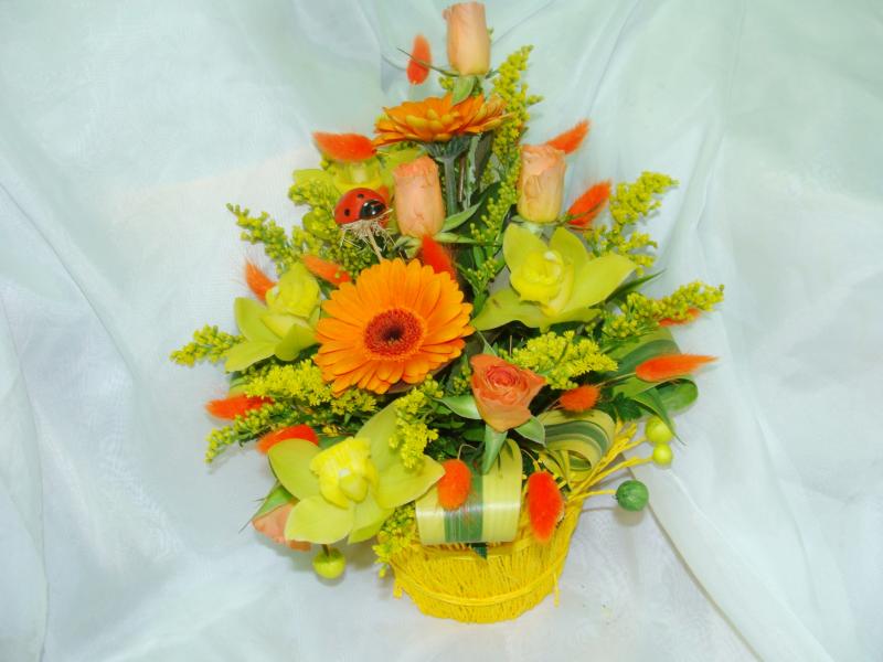 Композиция из цветов Летний луг