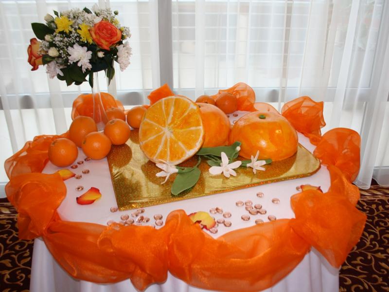 Свадьба. Фуршетный стол Апельсин (А)