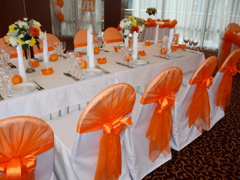 Свадьба. Гостевой стол Апельсин