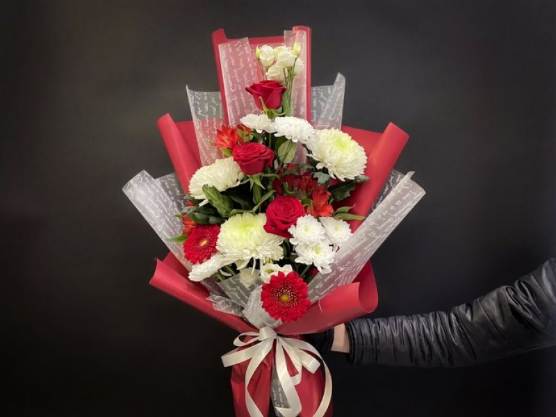 Букет Вспышка страсти 