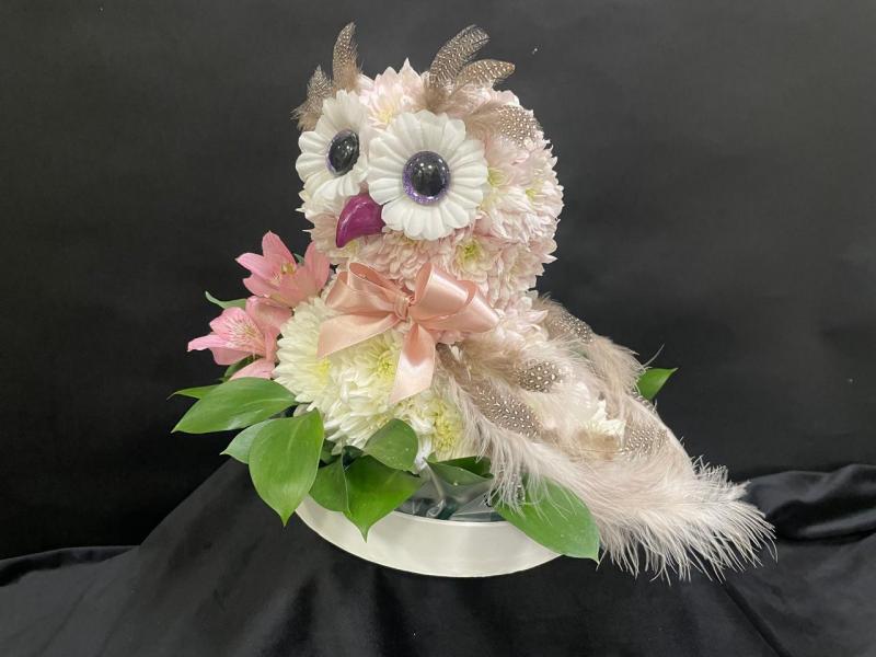 Птица из цветов В сказочном лесе