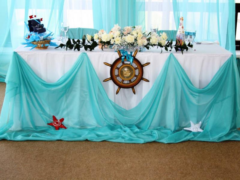 Свадьба. Свадебный стол Океан (А)