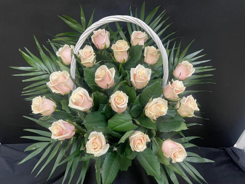 Корзина из роз Тепло родной души